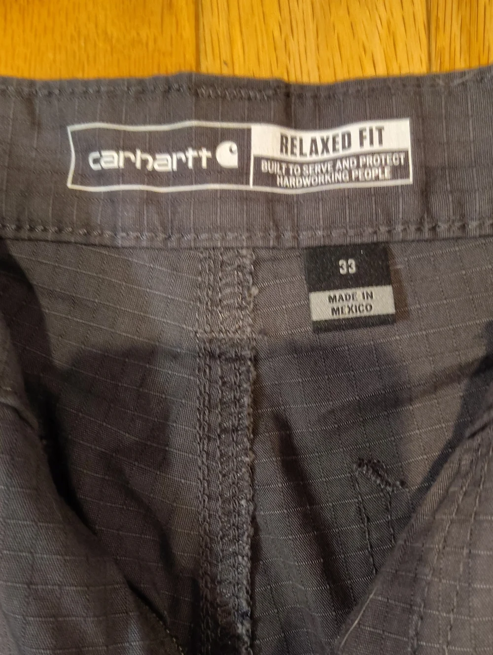 Carhartt Men’s Dark Charcoal Cargo Shorts